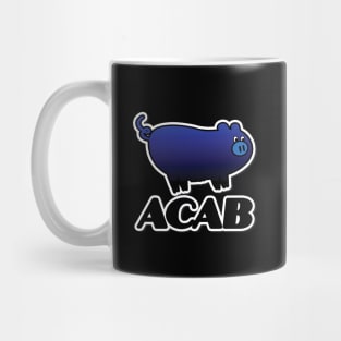 ACAB- blue & black Mug